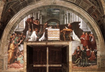 Raphael Painting - The Mass at Bolsena Renaissance master Raphael